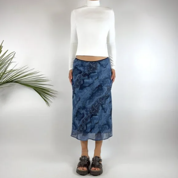 Low Rise Midi Skirts